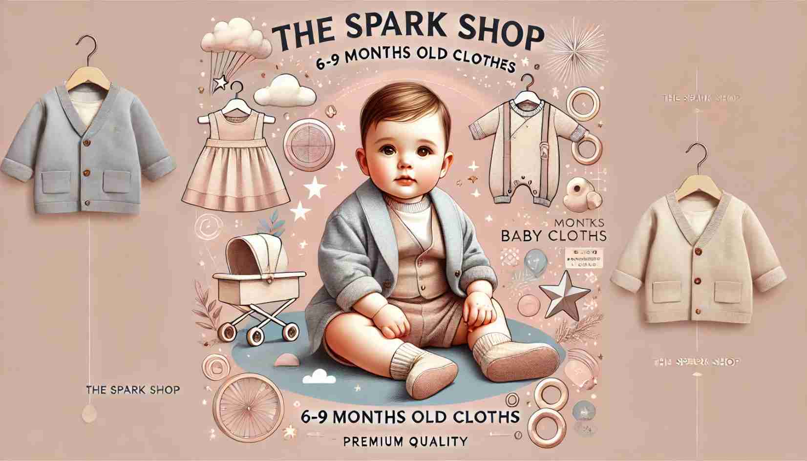 The Spark Shop: 6-9 Months Old Baby Clothes – Comfort, Style, and Care for Your Little One The Spark Shop: 6-9 Months Old Baby Clothes – Comfort, Style, and Care for Your Little One