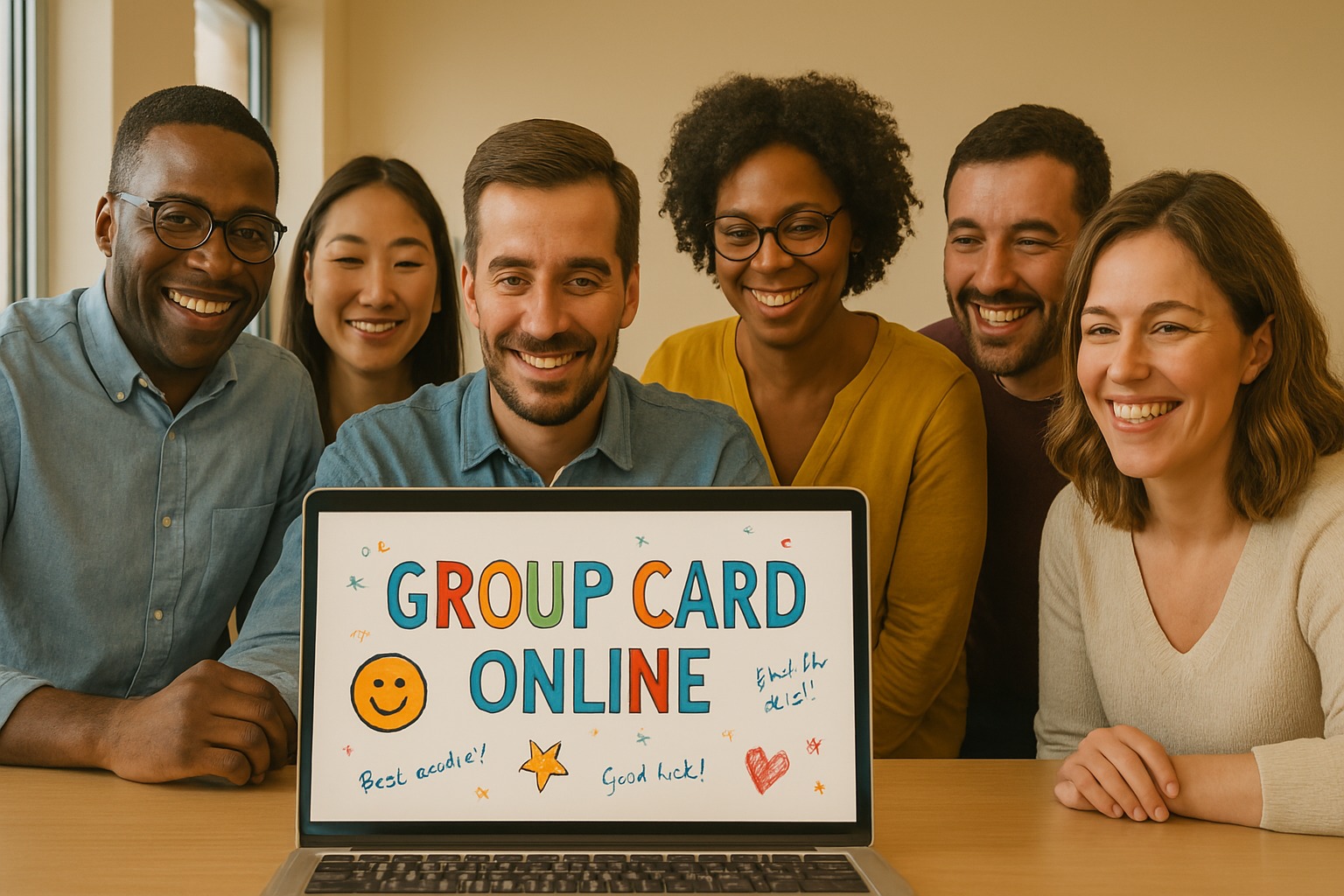 Group Cards: Send Wishes with the Click of a Button