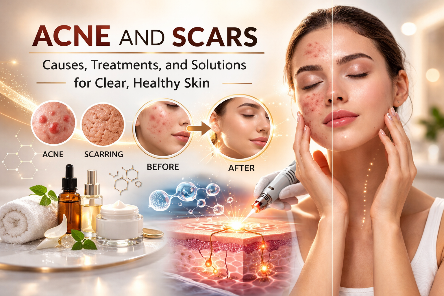 Acne and Scars: Causes, Treatments, and How to Restore Clear Skin